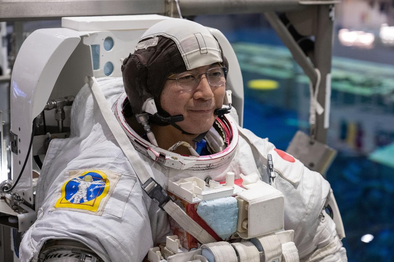 JAXA astronaut Kimiya Yui training for spacewalks — representing Japan's growing human spaceflight ambitions