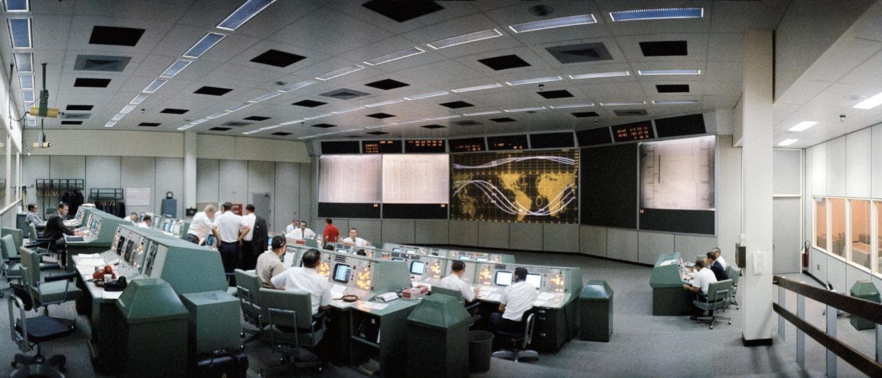 NASA Mission Control — symbolising structured space data