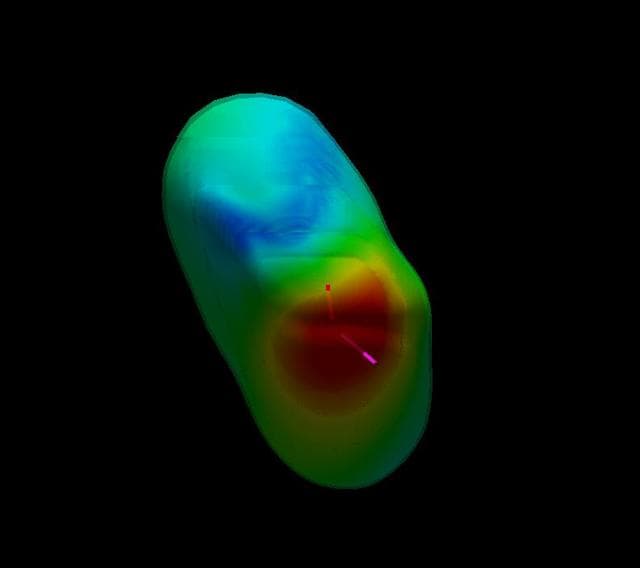 NASA's Voyager spacecraft with its large dish antenna and science instruments