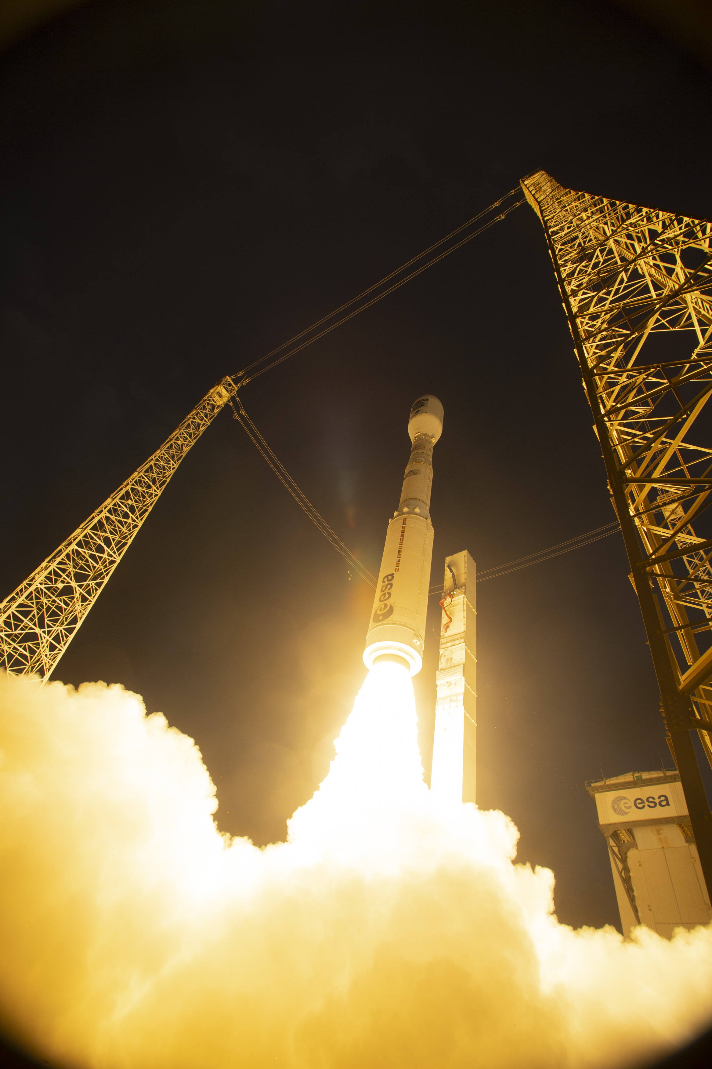 Vega-C lifts off from the Guiana Space Centre carrying Sentinel-1C, December 2024
